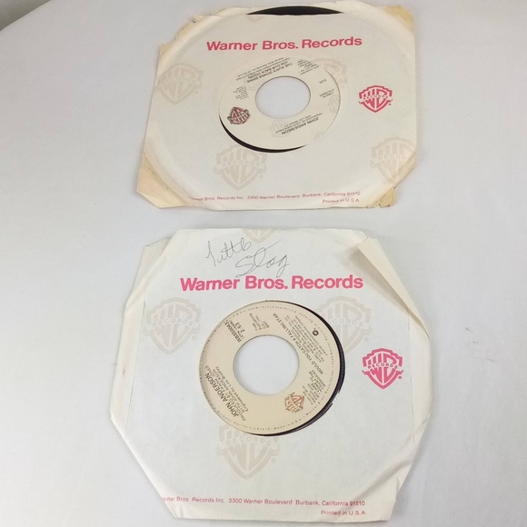 Lot of 2 John Anderson RPM 7" Records "Would You Catch A Falling Star" - Picture 12 of 12